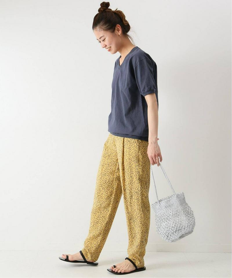 【Goodwear/グッドウェア】V/N S/S TEE CUFF AND HEM RIB：Tシャツ◆（JOURNAL STANDARD relume）
