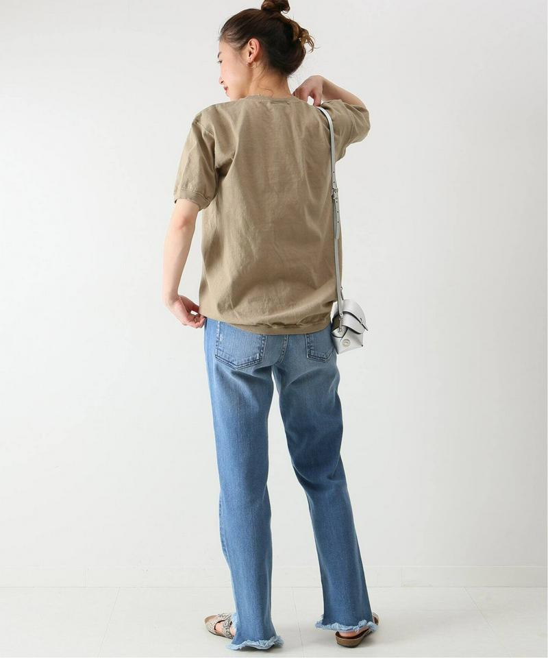 【Goodwear/グッドウェア】V/N S/S TEE CUFF AND HEM RIB：Tシャツ◆（JOURNAL STANDARD relume）