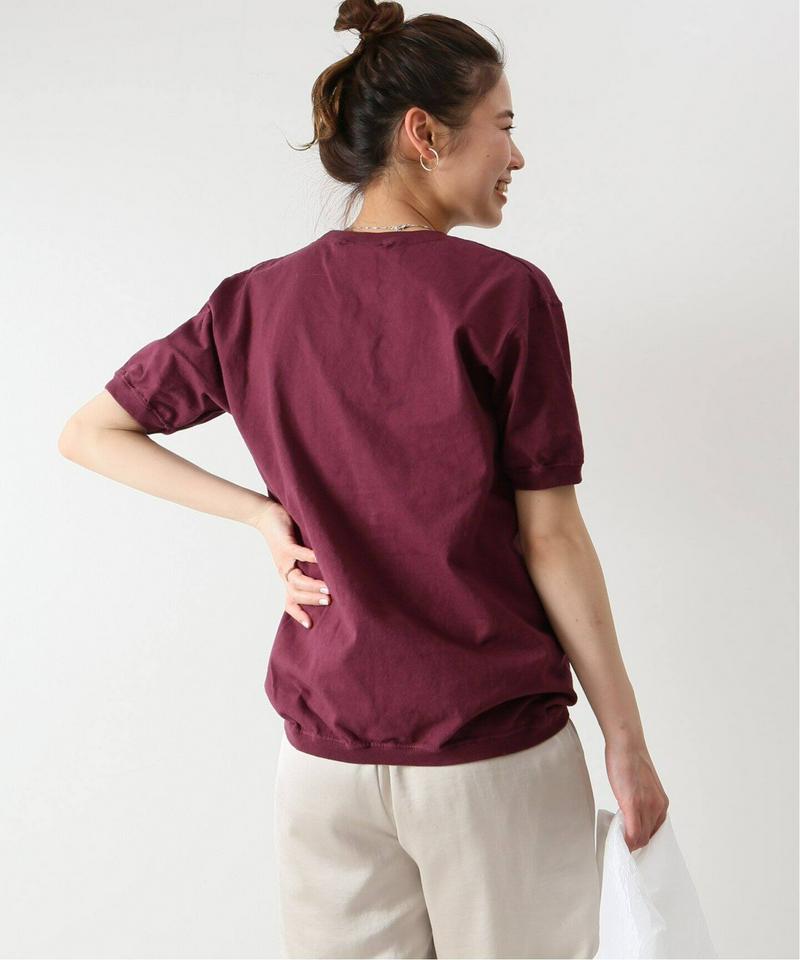 【Goodwear/グッドウェア】V/N S/S TEE CUFF AND HEM RIB：Tシャツ◆（JOURNAL STANDARD relume）