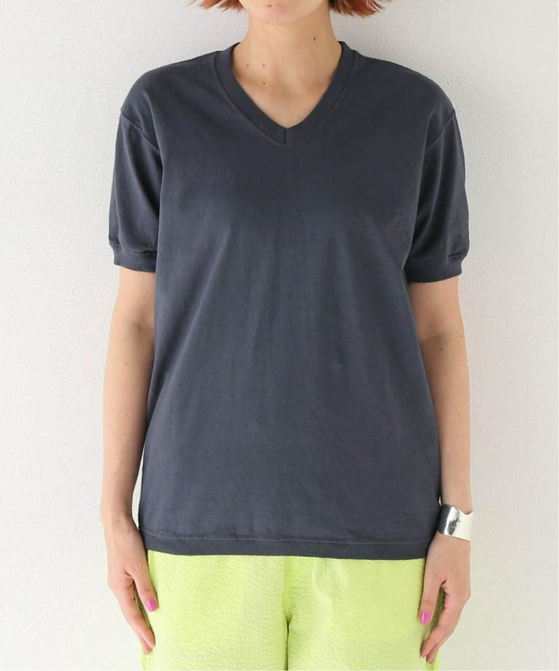 【Goodwear/グッドウェア】V/N S/S TEE CUFF AND HEM RIB：Tシャツ◆（JOURNAL STANDARD relume）