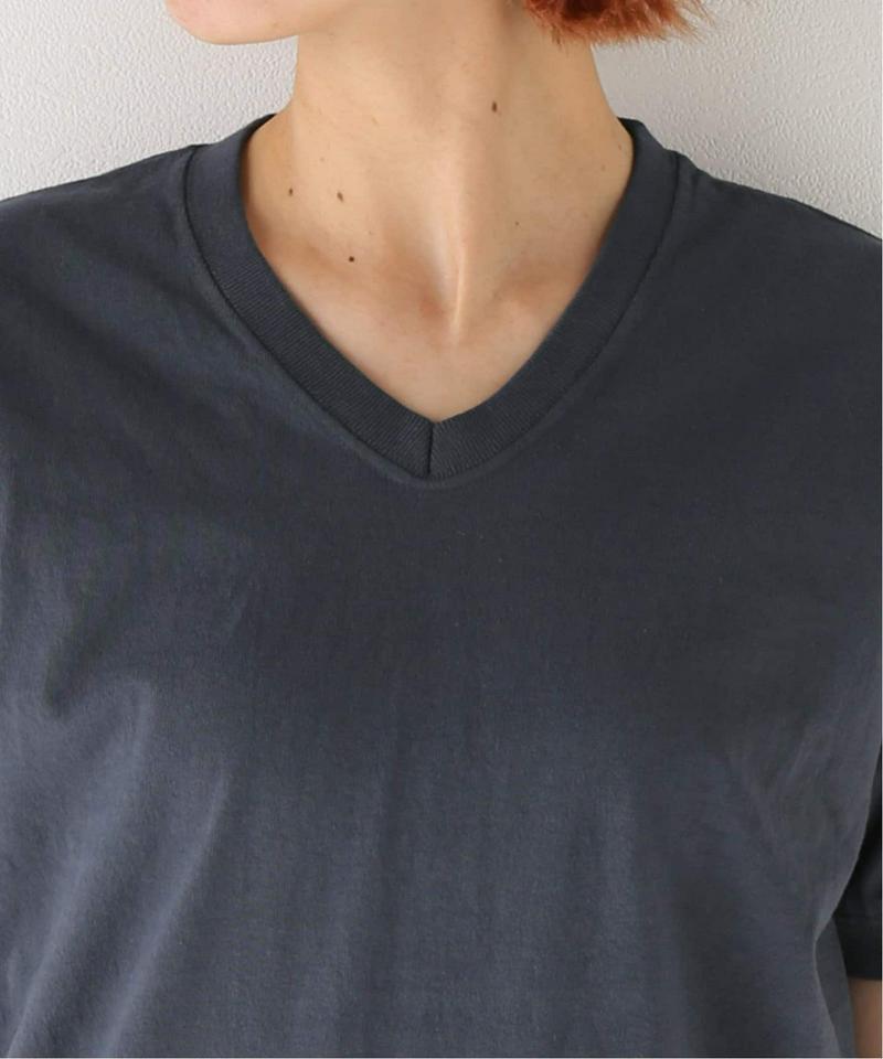 【Goodwear/グッドウェア】V/N S/S TEE CUFF AND HEM RIB：Tシャツ◆（JOURNAL STANDARD relume）