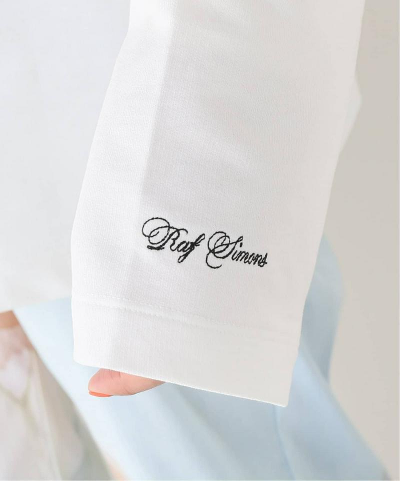 【RAF SIMONS*FRED PERRY】PRINTED L/S T-SHIR：カットソー
