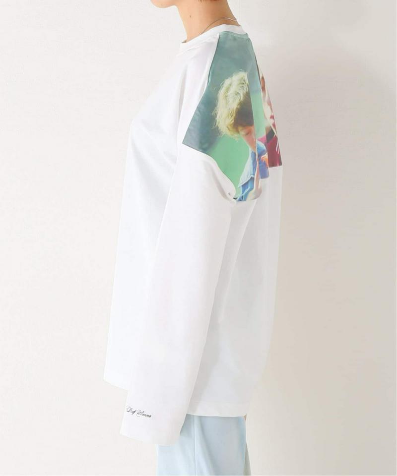 【RAF SIMONS*FRED PERRY】PRINTED L/S T-SHIR：カットソー