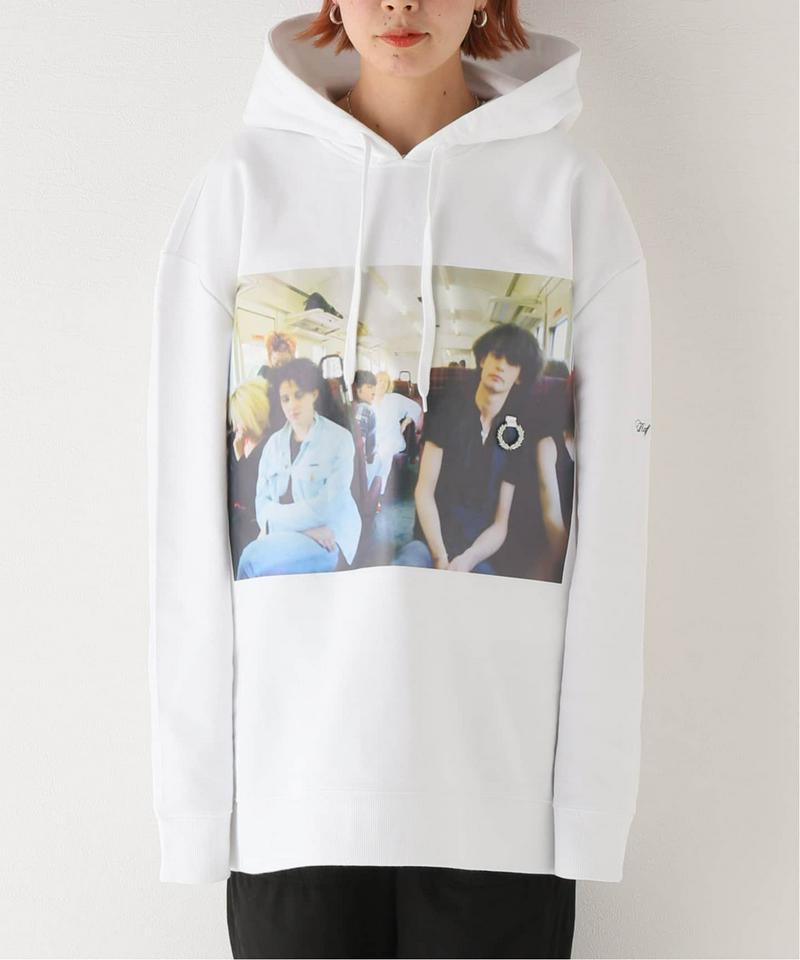 【RAF SIMONS*FRED PERRY】SHOULDER PRINTED H：フーディ