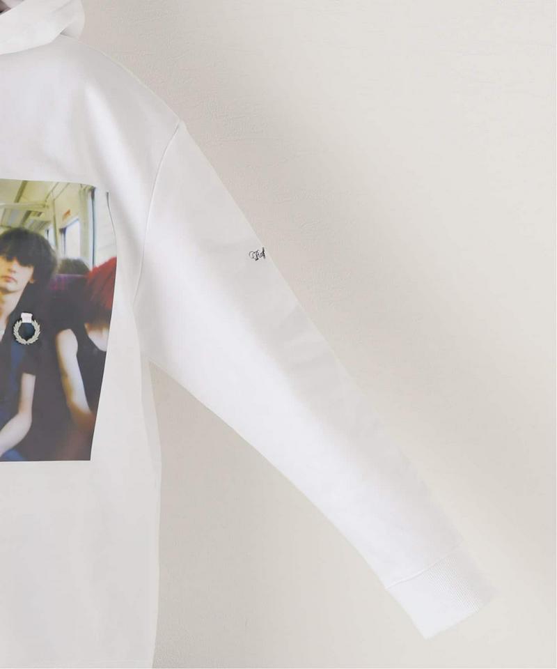 【RAF SIMONS*FRED PERRY】SHOULDER PRINTED H：フーディ