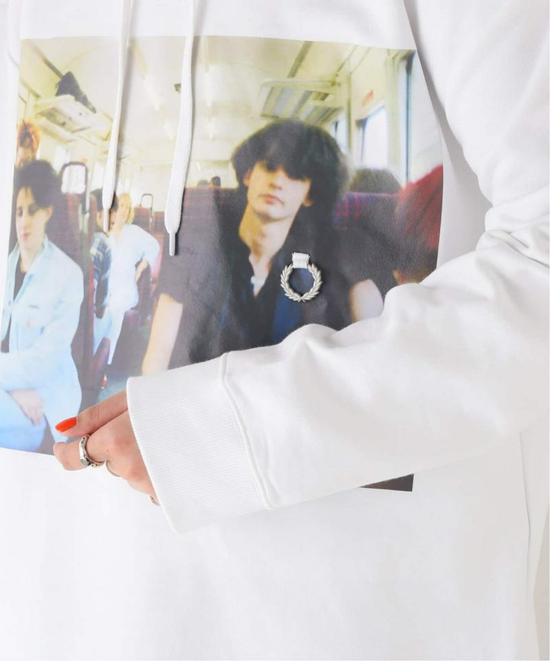 【RAF SIMONS*FRED PERRY】SHOULDER PRINTED H：フーディ