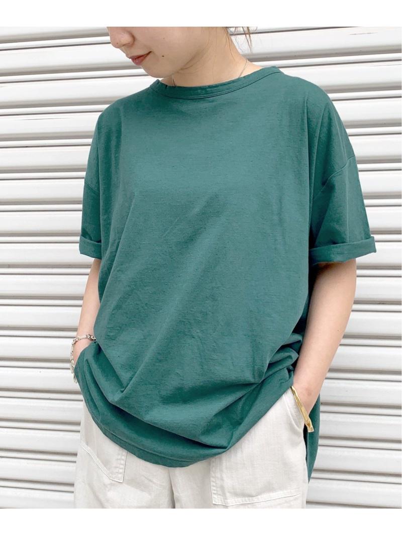 リネンコットンサイロバックスリットTee