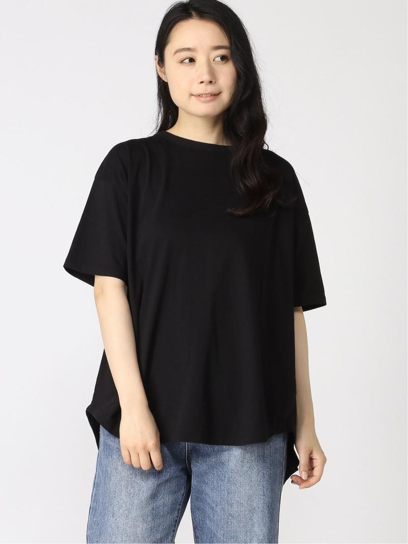 リネンコットンサイロバックスリットTee