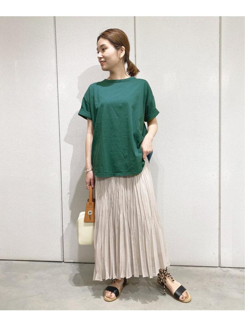 リネンコットンサイロバックスリットTee