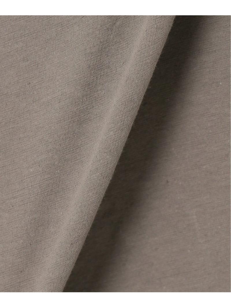 リネンコットンサイロバックスリットTee