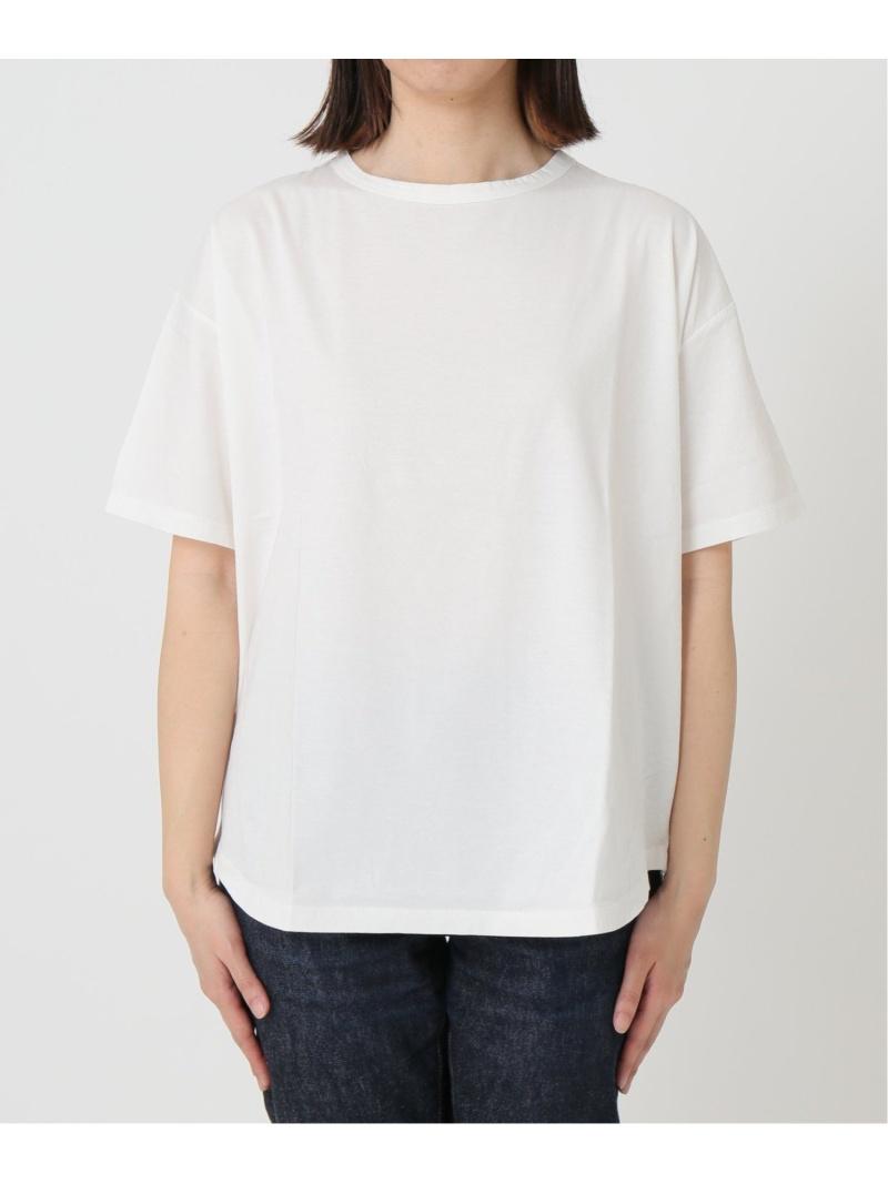 リネンコットンサイロバックスリットTee