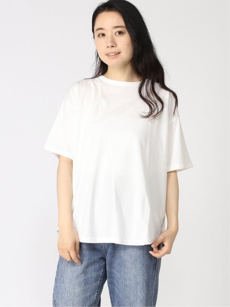 リネンコットンサイロバックスリットTee
