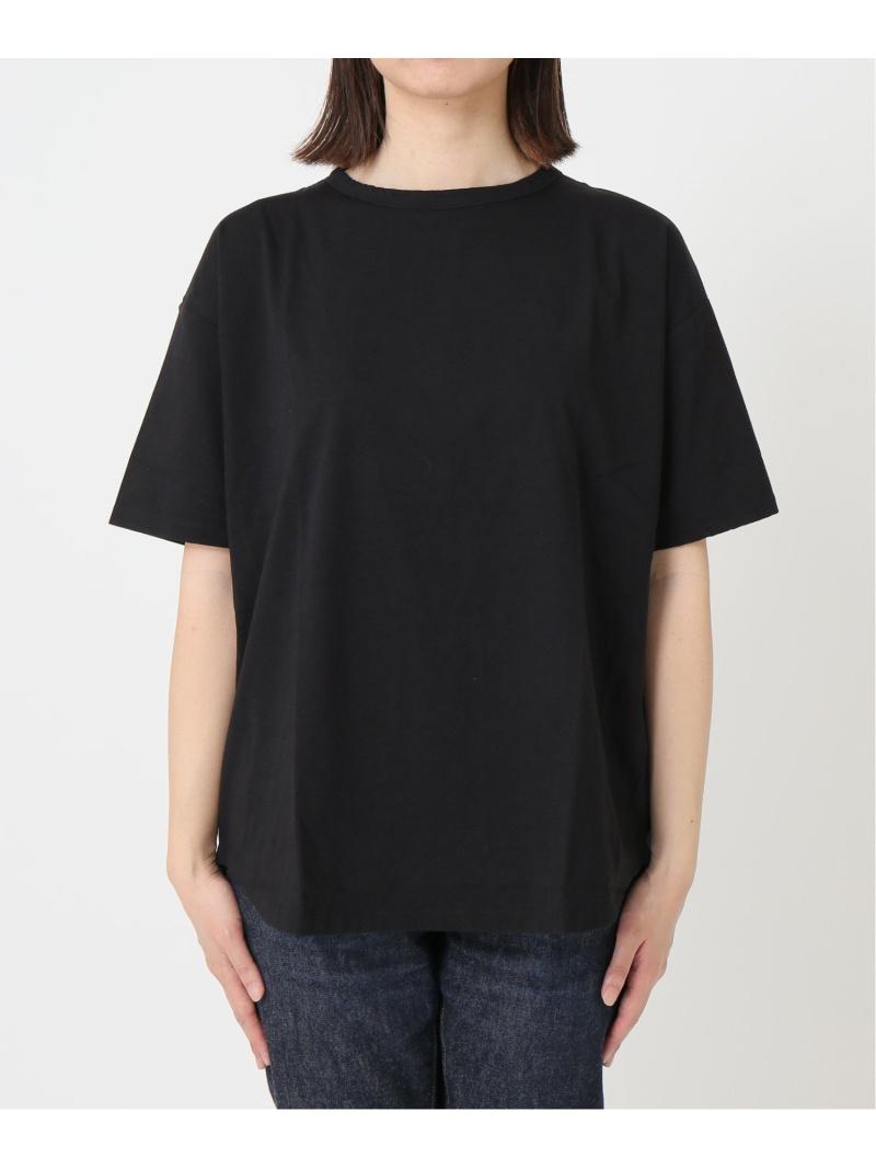 リネンコットンサイロバックスリットTee