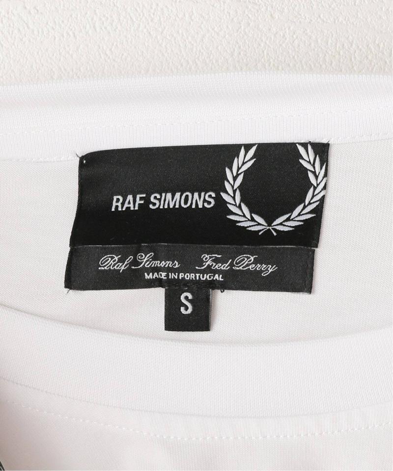 【RAF SIMONS*FRED PERRY】PRINT PATCH T-SHIR：カットソー（JOURNAL STANDARD