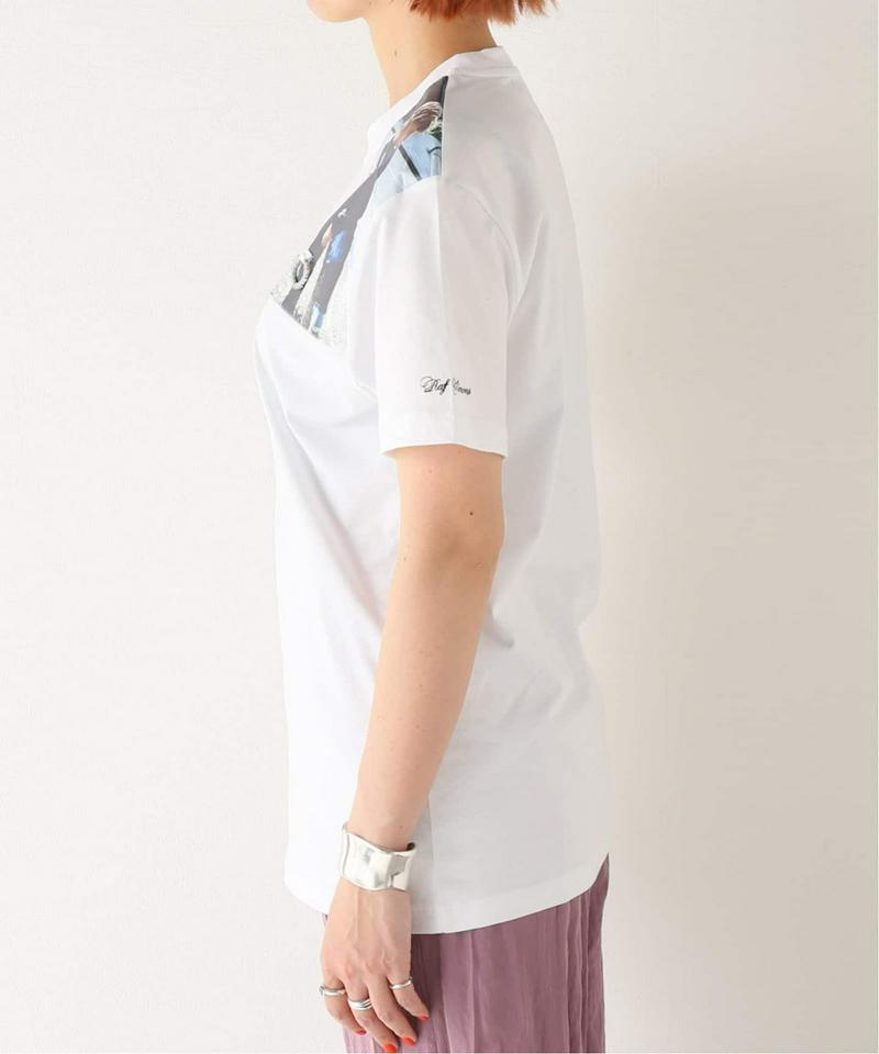 【RAF SIMONS*FRED PERRY】PRINT PATCH T-SHIR：カットソー（JOURNAL STANDARD
