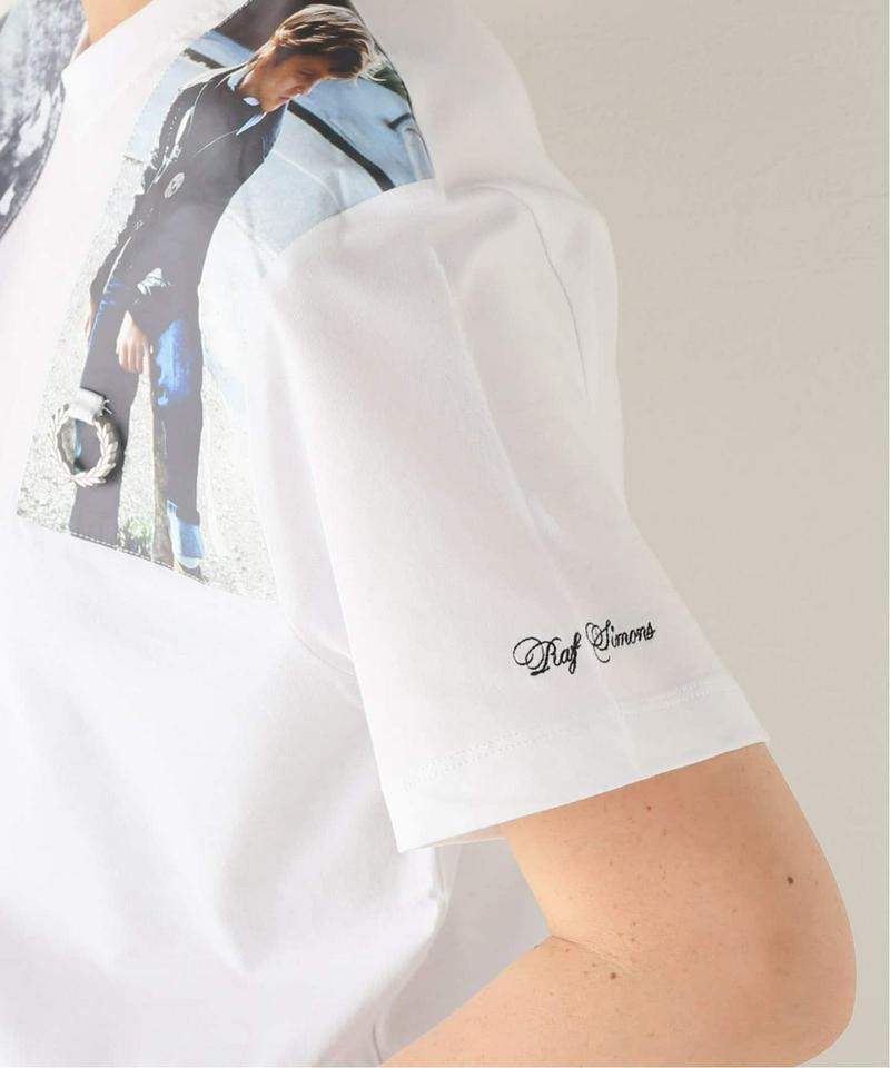 【RAF SIMONS*FRED PERRY】PRINT PATCH T-SHIR：カットソー（JOURNAL STANDARD