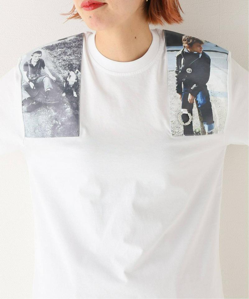 【RAF SIMONS*FRED PERRY】PRINT PATCH T-SHIR：カットソー（JOURNAL STANDARD