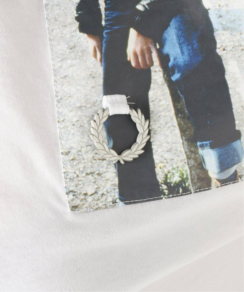 【RAF SIMONS*FRED PERRY】PRINT PATCH T-SHIR：カットソー（JOURNAL STANDARD