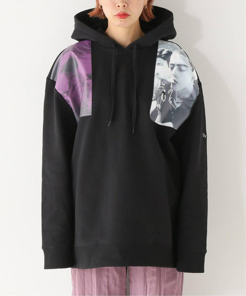 【RAF SIMONS*FRED PERRY】PATCH PRINT HOODY：フーディ（JOURNAL STANDARD）