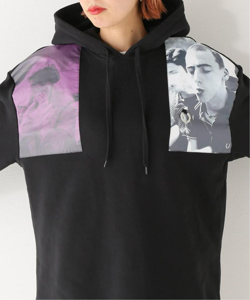 【RAF SIMONS*FRED PERRY】PATCH PRINT HOODY：フーディ（JOURNAL STANDARD）
