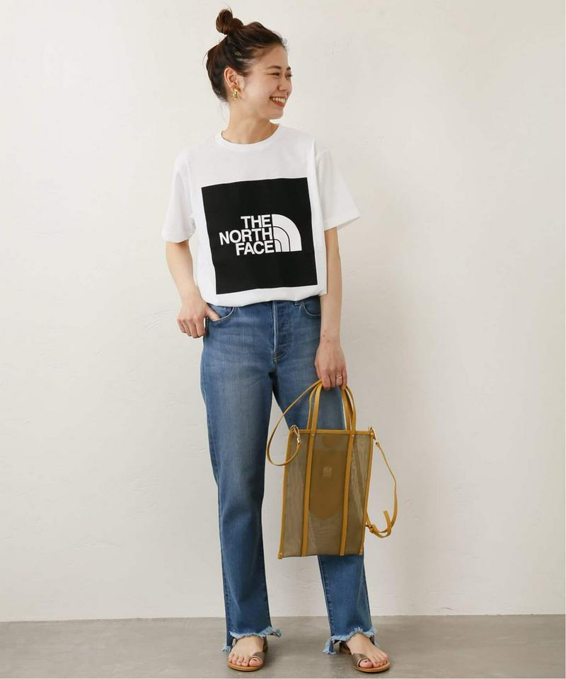 【THE NORTH FACE】S/S Colored Big Logo Tee：Tシャツ◆