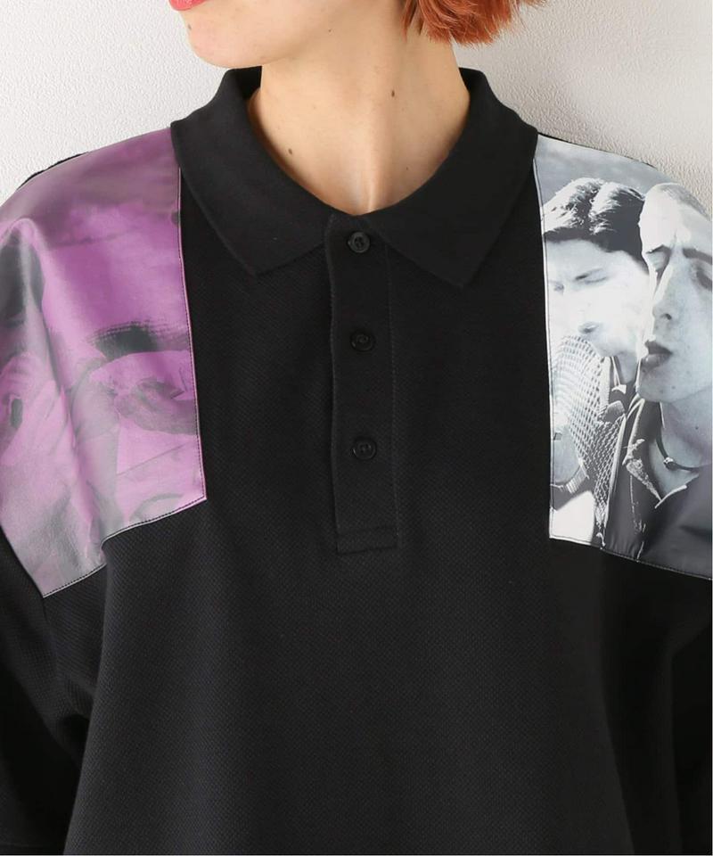 【RAF SIMONS*FRED PERRY】PRINTED PATCH ：ポロシャツ（JOURNAL STANDARD）
