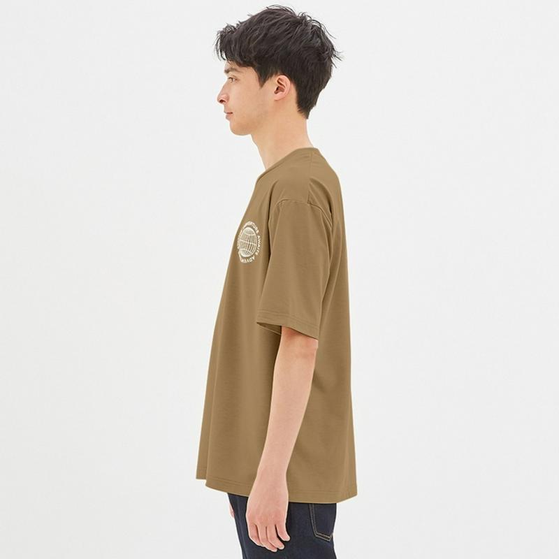 GUドライビッグT(5分袖)(グラフィック2)
