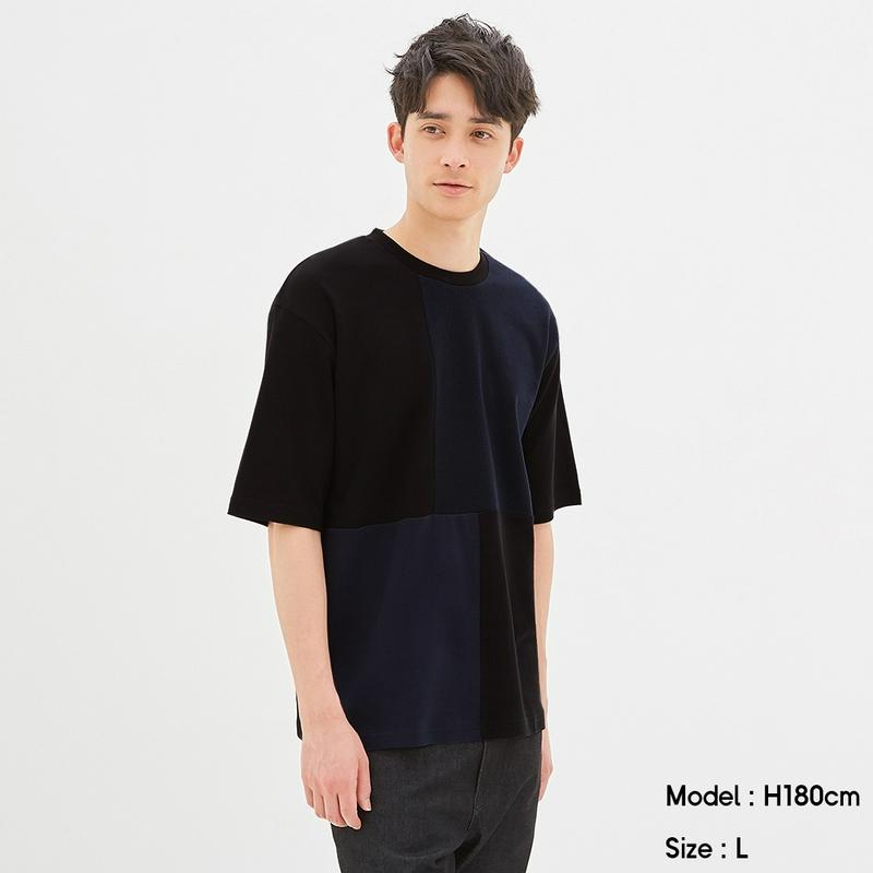 クルーネックT(5分袖)(コンビネーション)