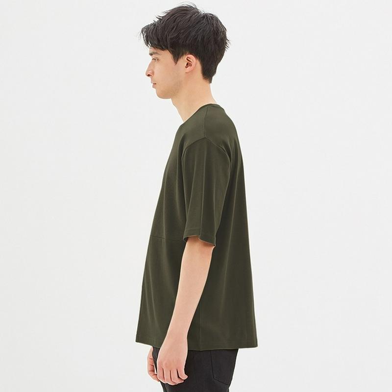クルーネックT(5分袖)(コンビネーション)
