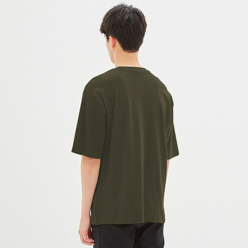 クルーネックT(5分袖)(コンビネーション)