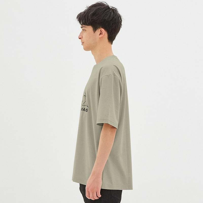 GUドライビッグT(5分袖)(グラフィック1)