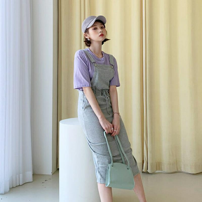 ドロストポケットワンピース・全3色・t55461 レディース 【ops】【ワンピース ロング ロングワンピース ドロスト 単色 