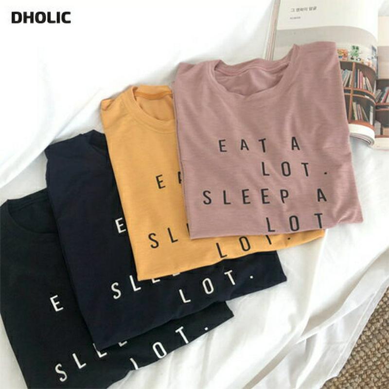 レタリングルーズTシャツ・全4色・b59201 レディース 【tops】【トップス Tシャツ 半袖 ハーフスリーブ ロゴ レタリ