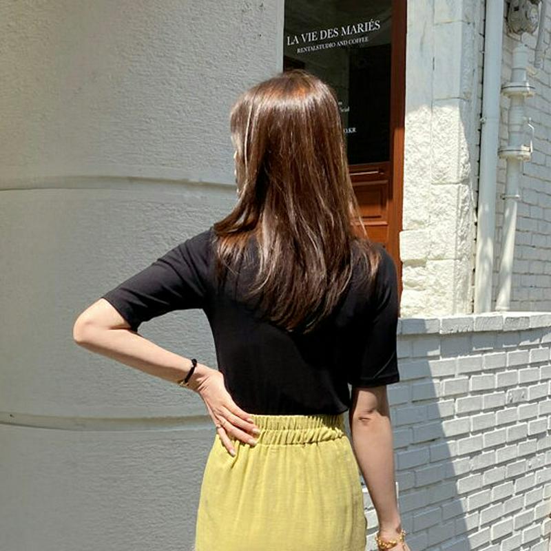 ボートネックスリムTシャツ・全5色・t62006 レディース【tops】【トップス Tシャツ 半袖 ハーフスリーブ ボートネック