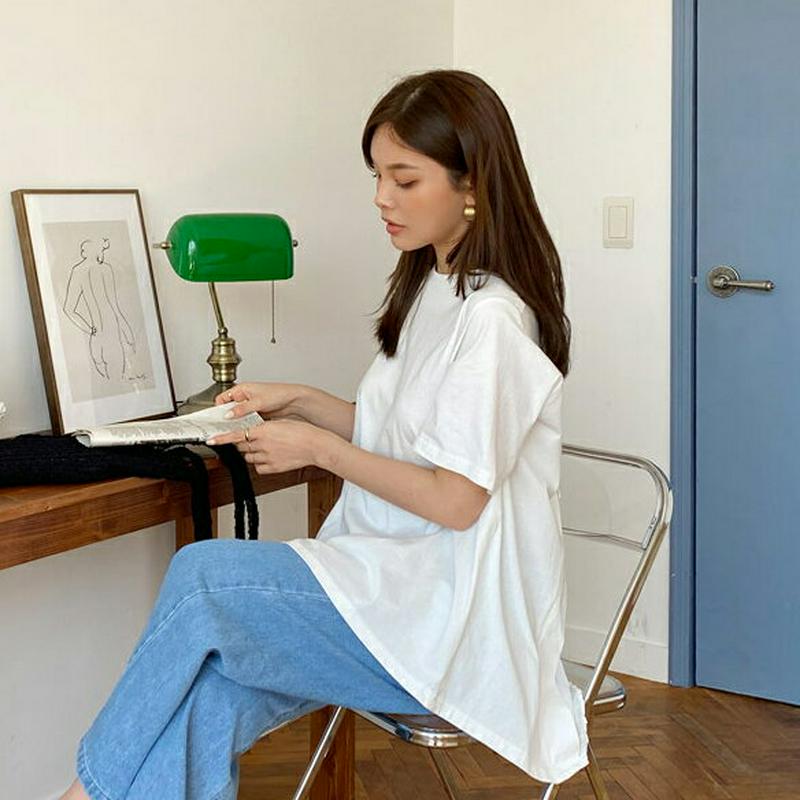 バックリボンプリーツTシャツ・全2色・b62010 レディース【tops】【トップス Tシャツ バックプリーツ プリーツ プリー