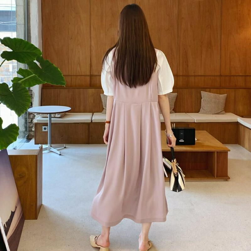 タックスリーブレスワンピース・全3色・t61998 レディース【ops】【ワンピース ロング ロングワンピース スリーブレス ノ