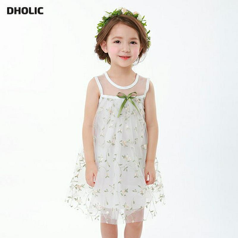 フラワーレースワンピース・p001565 キッズ【3~8才】【ops】【ワンピース ミディ丈 ミディワンピース スリーブレス ノースリーブ 透け感 シースルー シアー 花柄 フラワー ガーリー フェミニン 女の子 子供 こども 子供服 こども服】【KIDS】