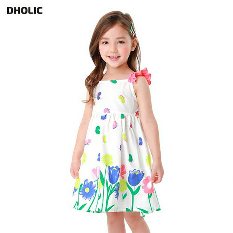 配色フリル花柄ワンピース・p001564 キッズ【3~8才】【ops】【ワンピース ミディ丈 ミディワンピース 花柄 フラワー フリル フリルスリーブ スリーブレス ノースリーブ 可愛い かわいい 女の子 子供 こども 子供服 こども服】【KIDS】