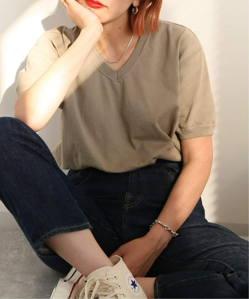 【Goodwear/グッドウェア】V-NECK S/SL TEE：カットソー（JOURNAL STANDARD）