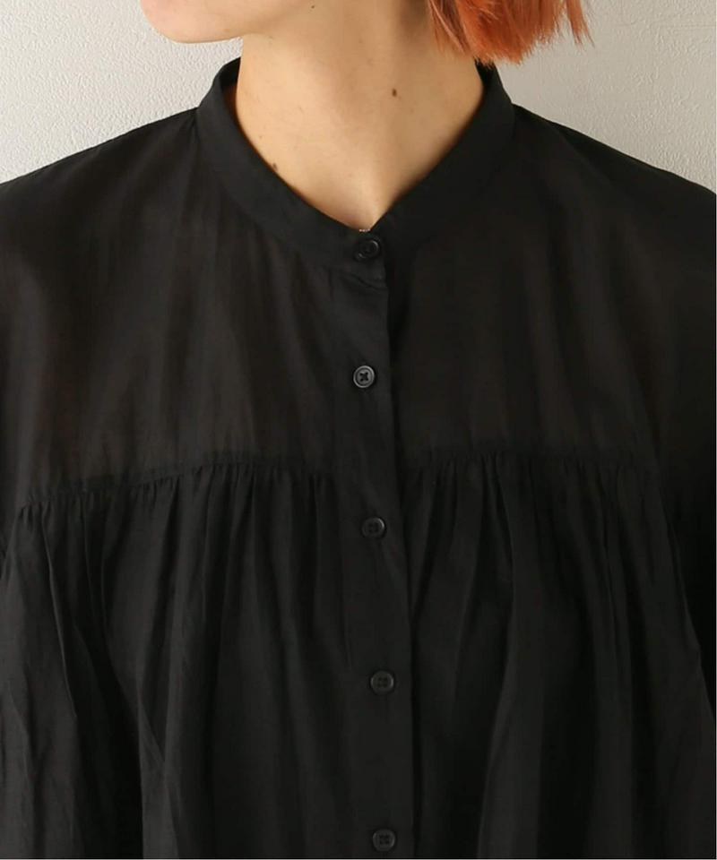 【SOIL/ソイル】GATHERED SHIRT：ブラウス◆
