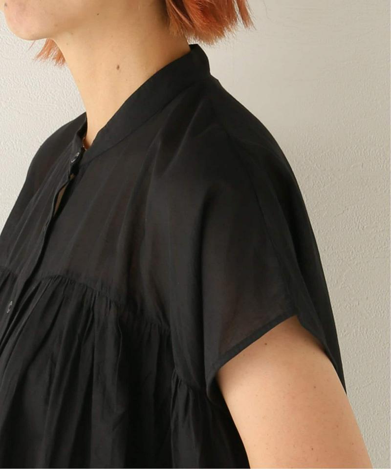 【SOIL/ソイル】GATHERED SHIRT：ブラウス◆