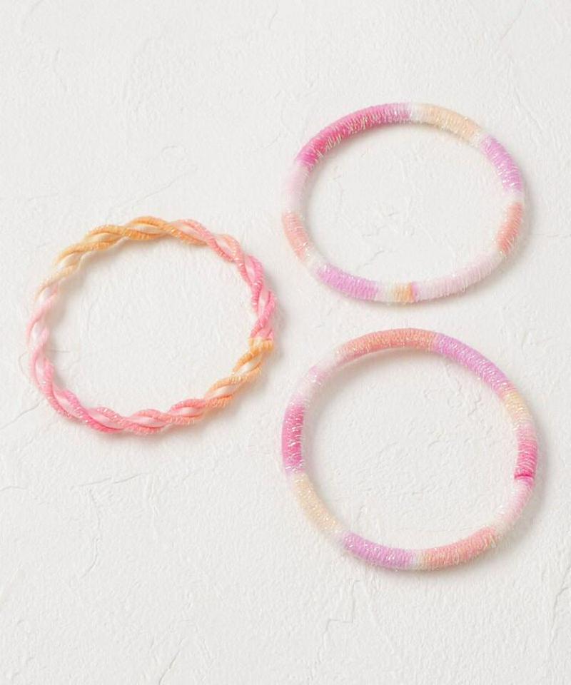 ミックスカラーヘアゴム3セット