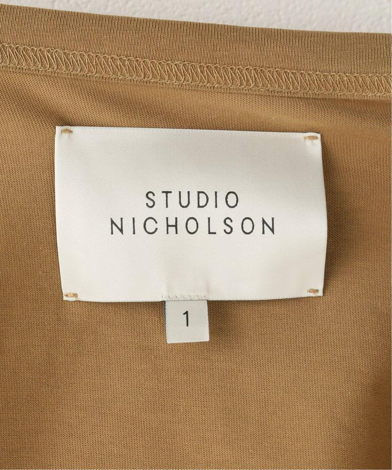 【STUDIO NICHOLSON/スタジオ ニコルソン】LEE S/S TEE：カットソー