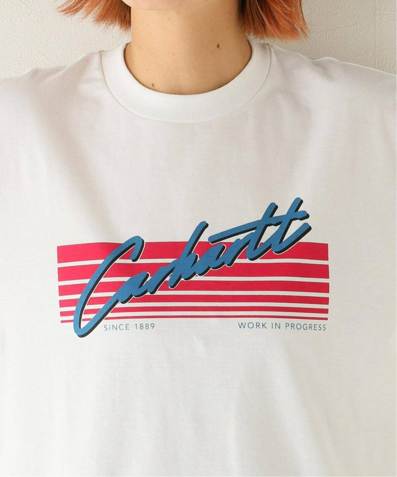 【Carhartt / カーハート】S/S HORIZON SCRIPT T-SHIRT：Tシャツ◆（JOURNAL STAND