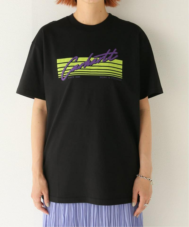 【Carhartt / カーハート】S/S HORIZON SCRIPT T-SHIRT：Tシャツ◆（JOURNAL STAND