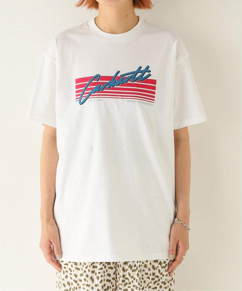 【Carhartt / カーハート】S/S HORIZON SCRIPT T-SHIRT：Tシャツ◆（JOURNAL STAND