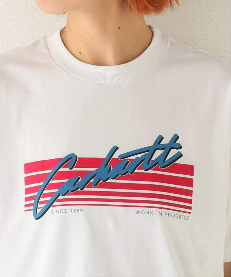 【Carhartt / カーハート】S/S HORIZON SCRIPT T-SHIRT：Tシャツ◆（JOURNAL STAND