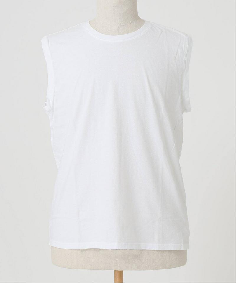 ORGANIC COTTON / オーガニックコットン : SLEEVELESS TEE(SAVE KHAKI UNITED)