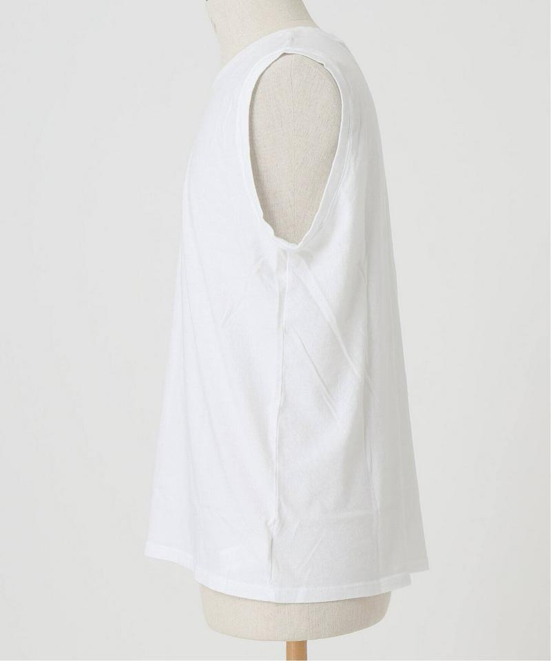 ORGANIC COTTON / オーガニックコットン : SLEEVELESS TEE(SAVE KHAKI UNITED)