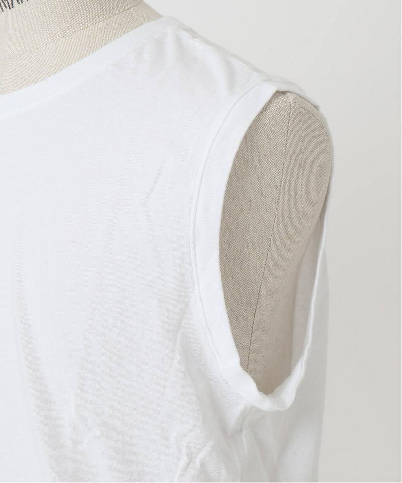 ORGANIC COTTON / オーガニックコットン : SLEEVELESS TEE(SAVE KHAKI UNITED)